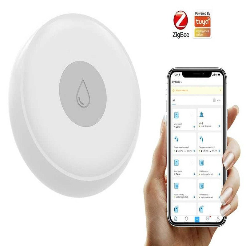Senzor smart apa wifi simplu /cu sonerie, zigbee, TUYA Senzor smart apa wifi simplu /cu sonerie, zigbee, TUYA